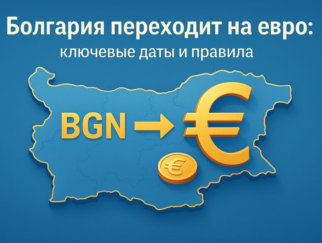 Болгария переходит на евро